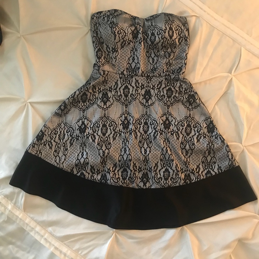 Short Black and Silver Dress